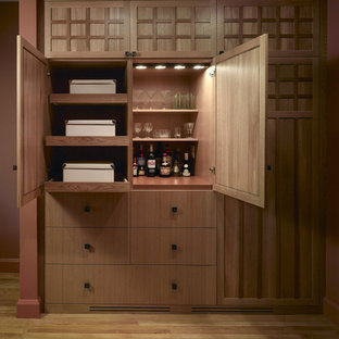 San Francisco Custom Home Office and Storage Cabinet