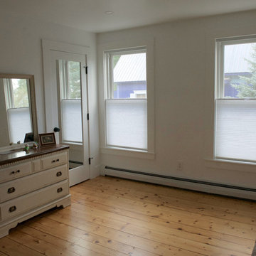 Guest Bedroom with Top Down/Bottom Up EcoSmart Cell Shades