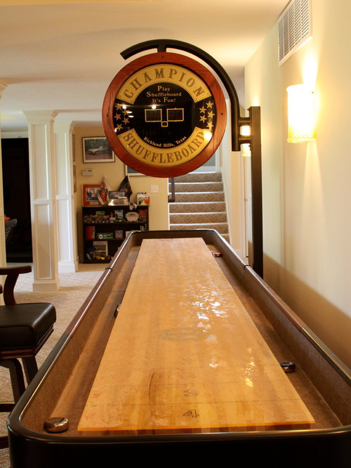 Basement Shuffleboard Ideas, Pictures, Remodel and Decor
