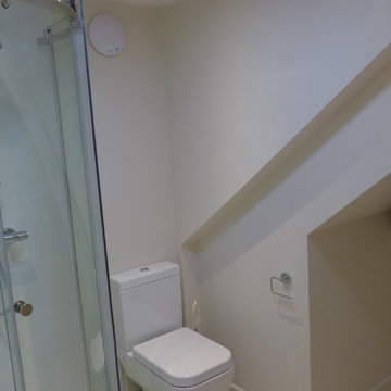 en-suite in attic room