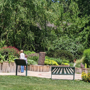 Sensory Garden at Bartlett Arboretum (Design/Construction)