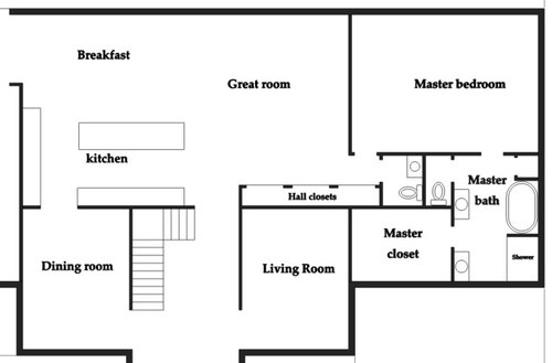 Best Size For A Comfortable Family Room, What Is A Good Size Kitchen Dining Room
