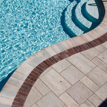 Pools and landcape