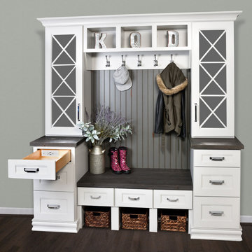 Docking Drawer Blade - Mudroom In-Drawer Outlets