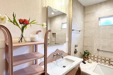 Example of a bathroom design in Other