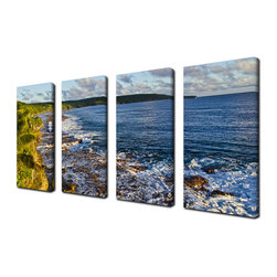 Ready2HangArt - Ready2hangart Chris Doherty 'Breakaway' 4-piece Canvas Wall Art - Prints And Posters