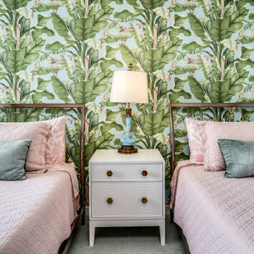 Whimsical Wallpaper for Guest Retreat