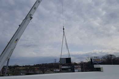 Installation of Commercial Rooftop Unit