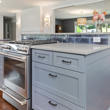 Warm Contemporary Kitchen
