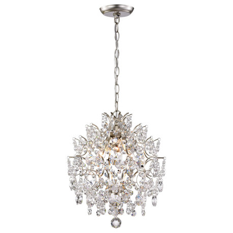 Belle 3-light Crystal Chandelier