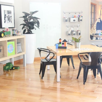 *lower level playroom