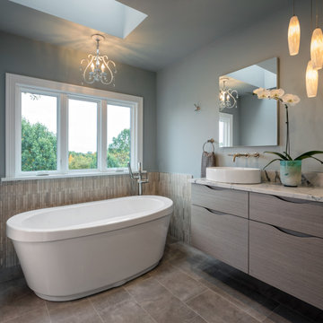 Custom Design- Build Primary Bath Suffield- J & G