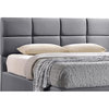 Sophie Modern And Contemporary Grey Fabric Upholstered Queen Size Platform Bed