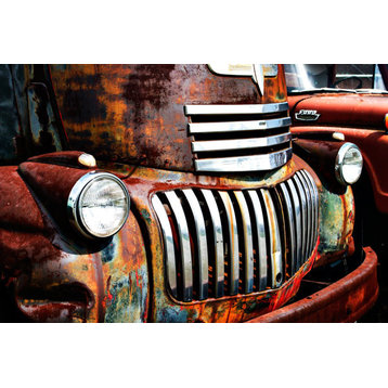 Fine Art Photograph, Rusty Old Truck I, Fine Art Paper Giclee