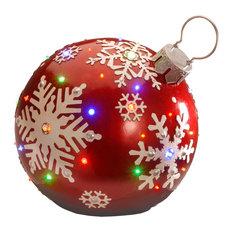 national tree company 18 pre lit ball ornament decoration christmas ornaments - Fiberglass Christmas Decorations national tree company 18 pre lit ball ornament decoration christmas ornaments - Fiberglass Christmas Decorations
