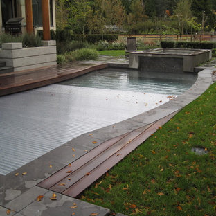 Los Altos Hydralux Automatic Swimming Pool Cover Coastal Swimming Pool Hot Tub San Francisco By Aquamatic Pool Cover Systems Houzz Uk