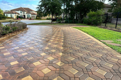 This is an example of a landscaping in Houston.