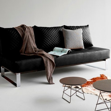 Innovation Supremax Q Deluxe Sofa Bed | Chrome Legs