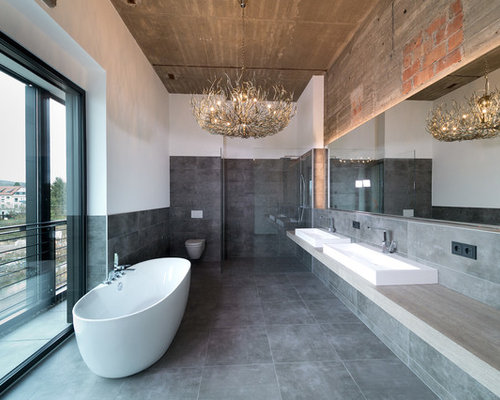 Industrial Badezimmer Ideen, Design & Bilder | Houzz