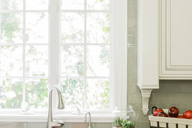 Kitchen - contemporary kitchen idea in Boston
