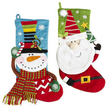 Contemporary Christmas Stockings And Holders by Pier 1