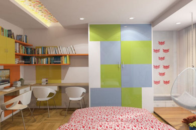 Inspiration for a modern kids' room remodel in Bengaluru