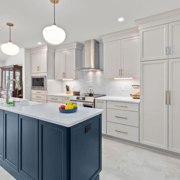 Transitional Kitchen Remodel Palmyra, VA | Reico