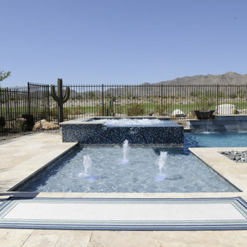 Modern Phoenix Desert Pool