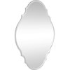 Silver Novelty Accent Glass Mirror
