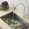 Kraus KPF-1673 Nolen Single Handle Pull-Down Kitchen Faucet - Stainless Steel /