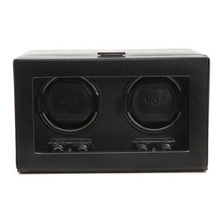 Heritage Double Watch Winder in Black - Jewelry Boxes And Organizers