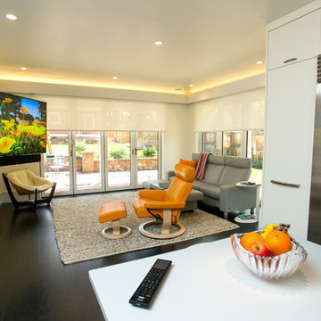Historic brick home gets modern renovation.