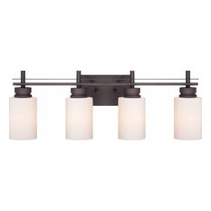 Volume Lighting Carena 4-Light Antique Bronze Bathroom Vanity