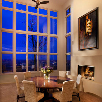 Contemporary Kitchen/Dining Area