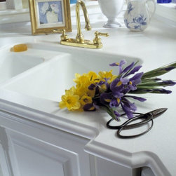 Countertop in Corian&reg; Anarctica. - Kitchen Countertops
