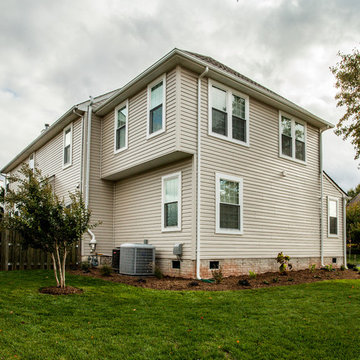Addition Provided an In-Law-Suite,New Bedrooms for Teens,and a Gourmet Kitchen
