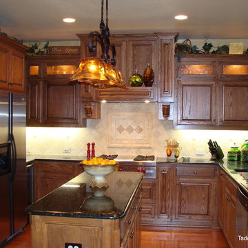 Kitchen Remodel - Oversize Wood Hood