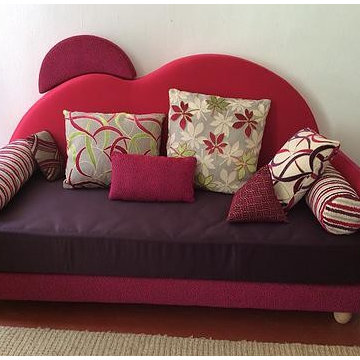 Lit une place transformé en banquette
