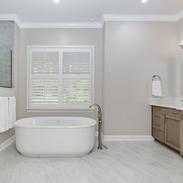 Transitional Bathroom Remodel Pinehurst, NC