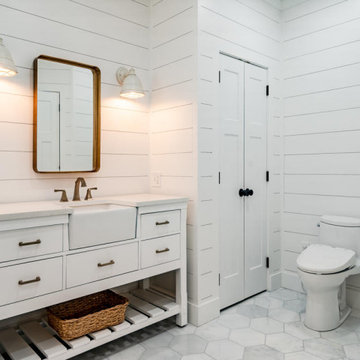 Downingtown Modern Farmhouse Master Bathroom
