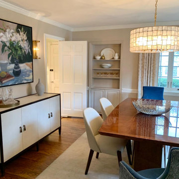 Transitional Dining room upgrade