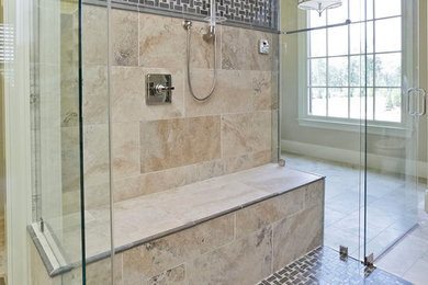 Example of a bathroom design in Other