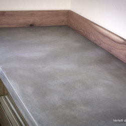 Kitchen Concrete Counter Top - Kitchen Countertops