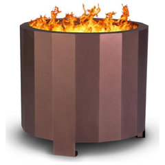 Black+Decker 38 Steel Round Wood Burning Fire Pit - On Sale - Bed