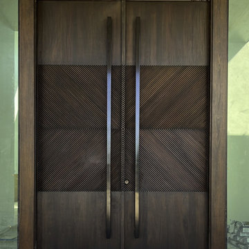Contemporary Wooden Door
