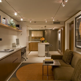 Living Space, Kitchen & Entry