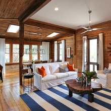 Country/rustic - living room