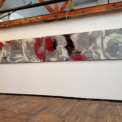 Casualty diptych - Mixed Media Art