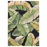 Couristan Inc - Couristan Covington Rainforest Indoor/Outdoor Area Rug, 2'x4' - Designed with today's busy households in mind, the Covington Collection showcases versatile floor fashions with impressive performance features that add to their everyday appeal. Because they are made of the finest 100% fiber-enhanced Courtron polypropylene, Covington area rugs are water resistant and can be used in a multitude of spaces, including covered outdoor patios, porches, mudrooms, kitchens, entryways and much, much more. Treated to prevent the growth of mold and mildew, these multi-purpose area rugs are exceptionally easy to clean and are even considered pet-friendly. An ideal decor choice for families with young children, or those who frequently entertain, they will retain their rich splendor and stand the test of time despite wear and tear of heavy foot traffic, humidity conditions and various other elements. Featuring a unique hand-hooked construction, these beautifully detailed area rugs also have the distinctive aesthetic of an artisan-crafted product. A broad range of motifs, from nature-inspired florals to contemporary geometric shapes, provide the ultimate decorating flexibility.