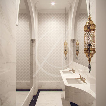 Family villa Contemporary Arabic Interior Design